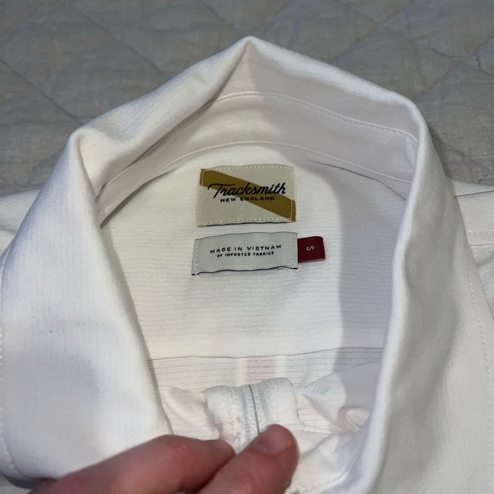 Tracksmith Running UV Block longsleeve collared - Picture 4 of 5